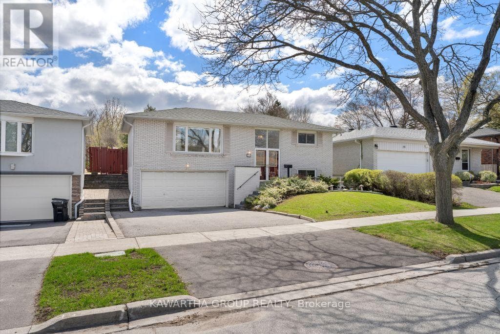 All-brick raised bungalow in Centennial/West Rouge with separate-entrance lower level near Lake Ontario.