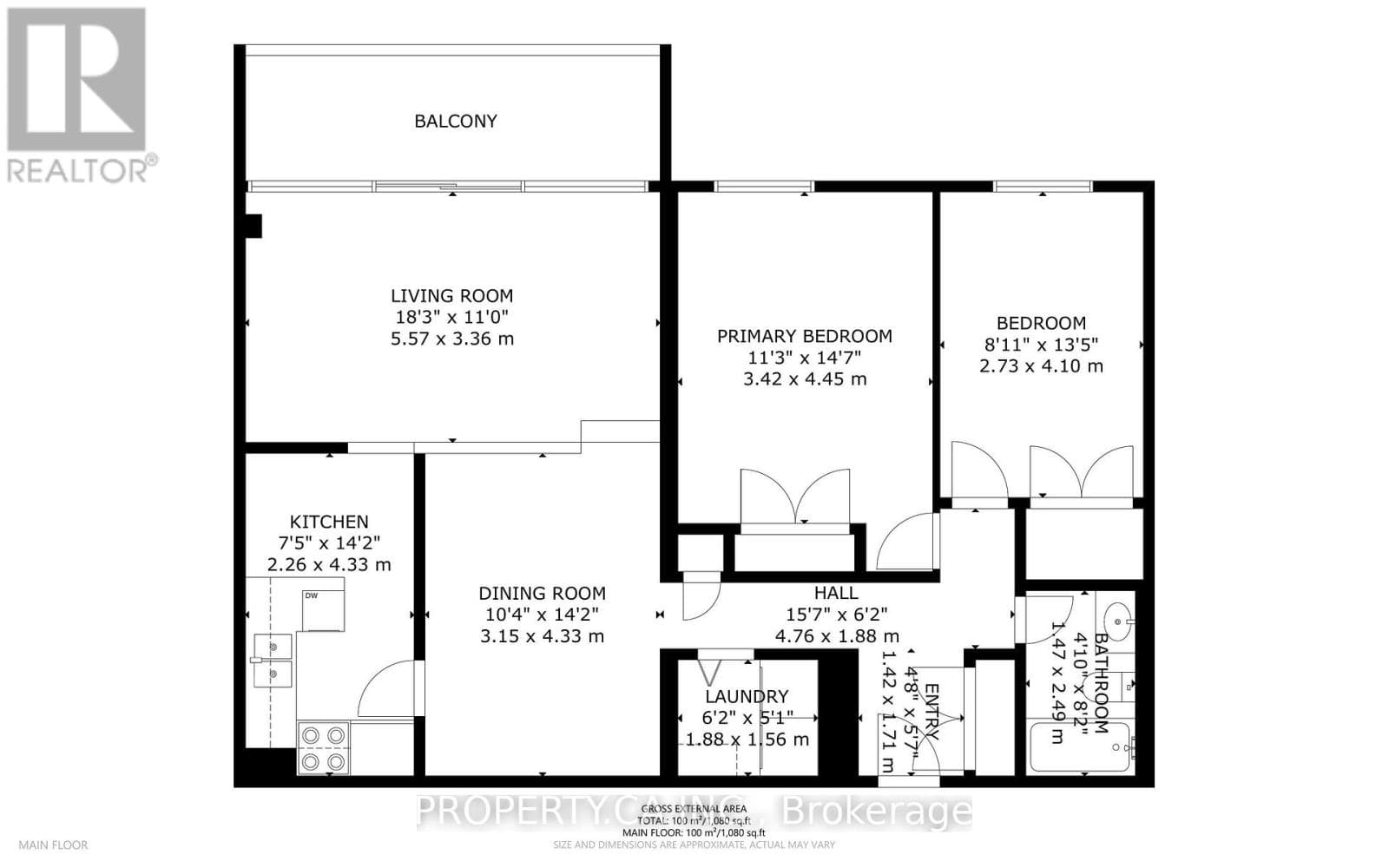 1,080 sqft 2-bed condo steps to Finch West LRT and York University, $489,000 29