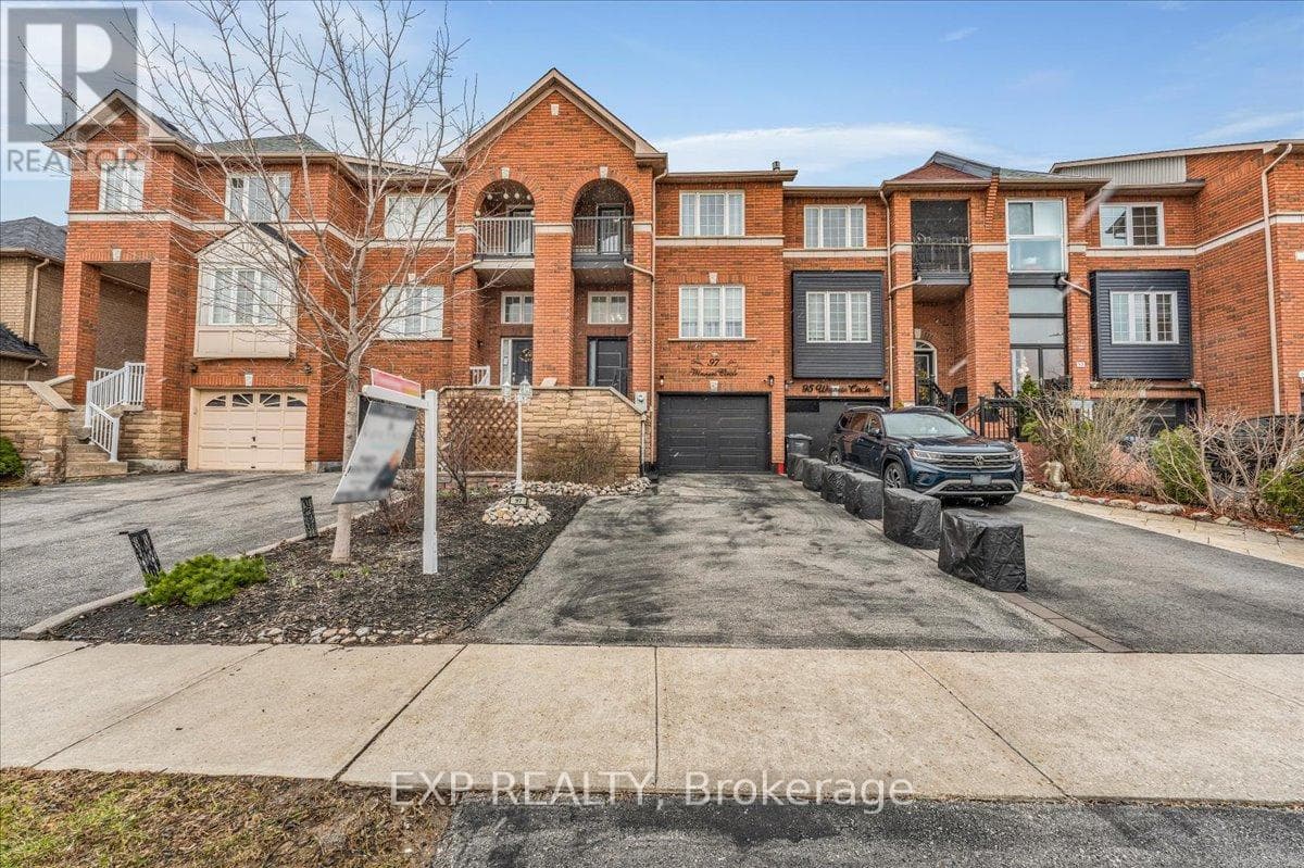 4-bed Brampton townhome with separate-entrance basement in Van Kirk neighbourhood