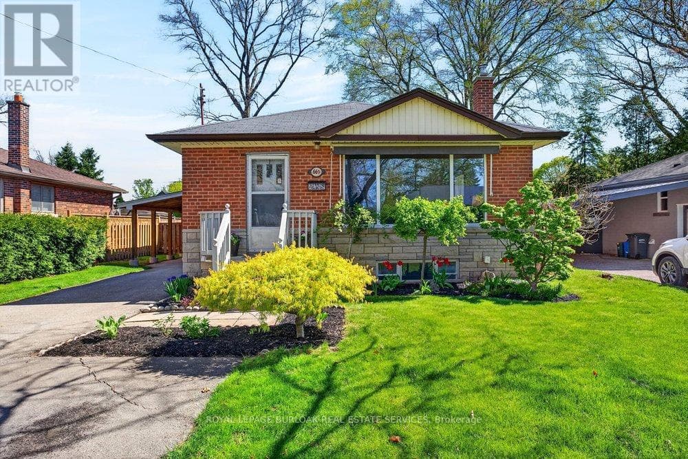 Detached estate sale in downtown Burlington, walk to GO Station, value-add opportunity