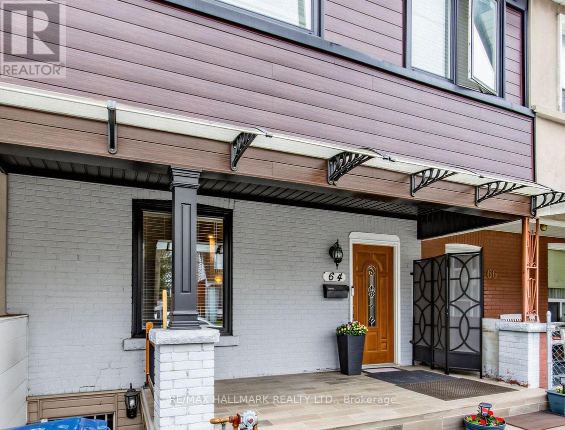 3+1 bed Danforth townhouse steps to Donlands Subway with double laneway garage 2